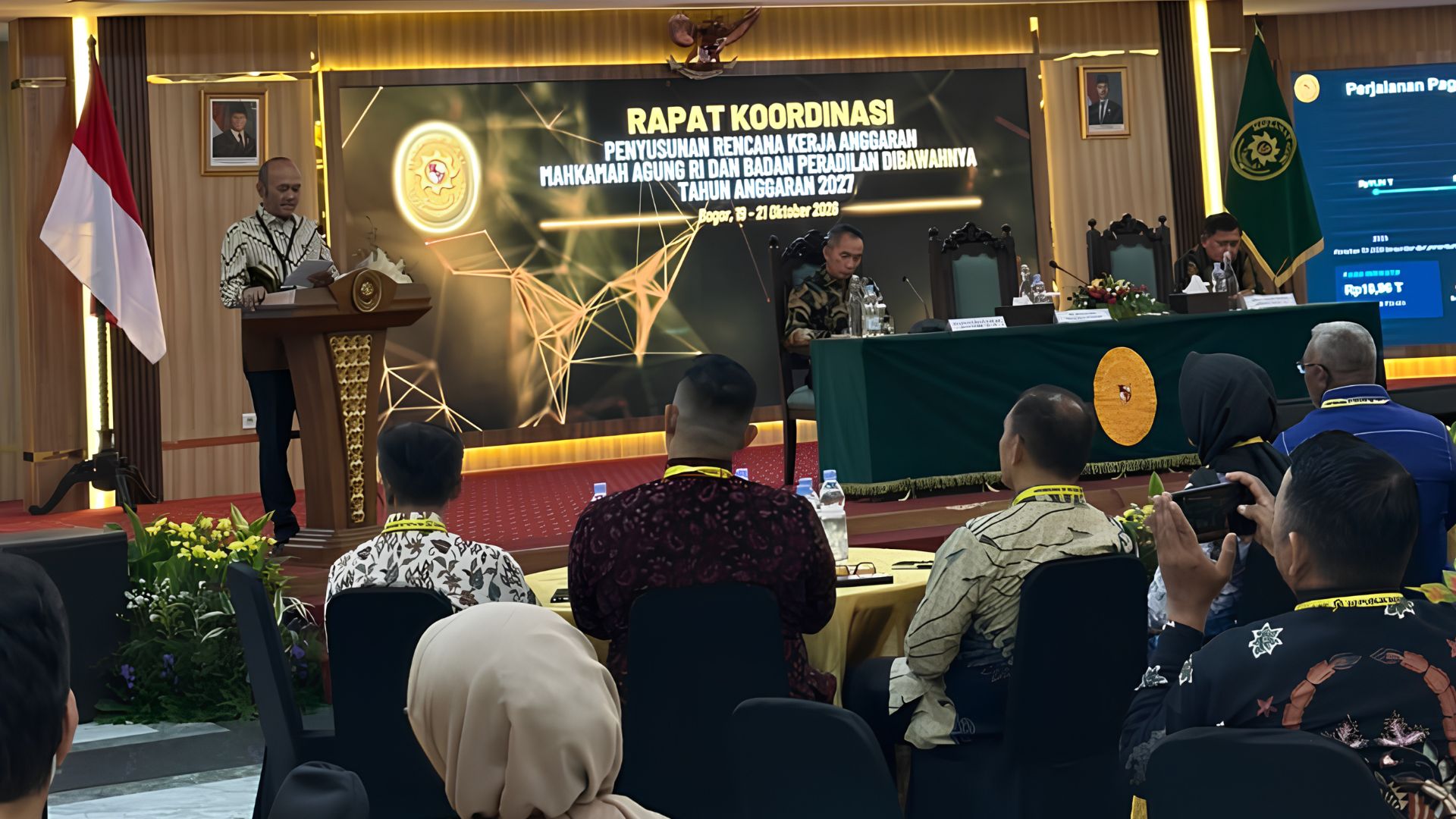 Rapat Koordinasi Penyusunan Rencana Kerja Anggaran Mahkamah Agung RI dan Badan Peradilan di Bawahnya Tahun 2027