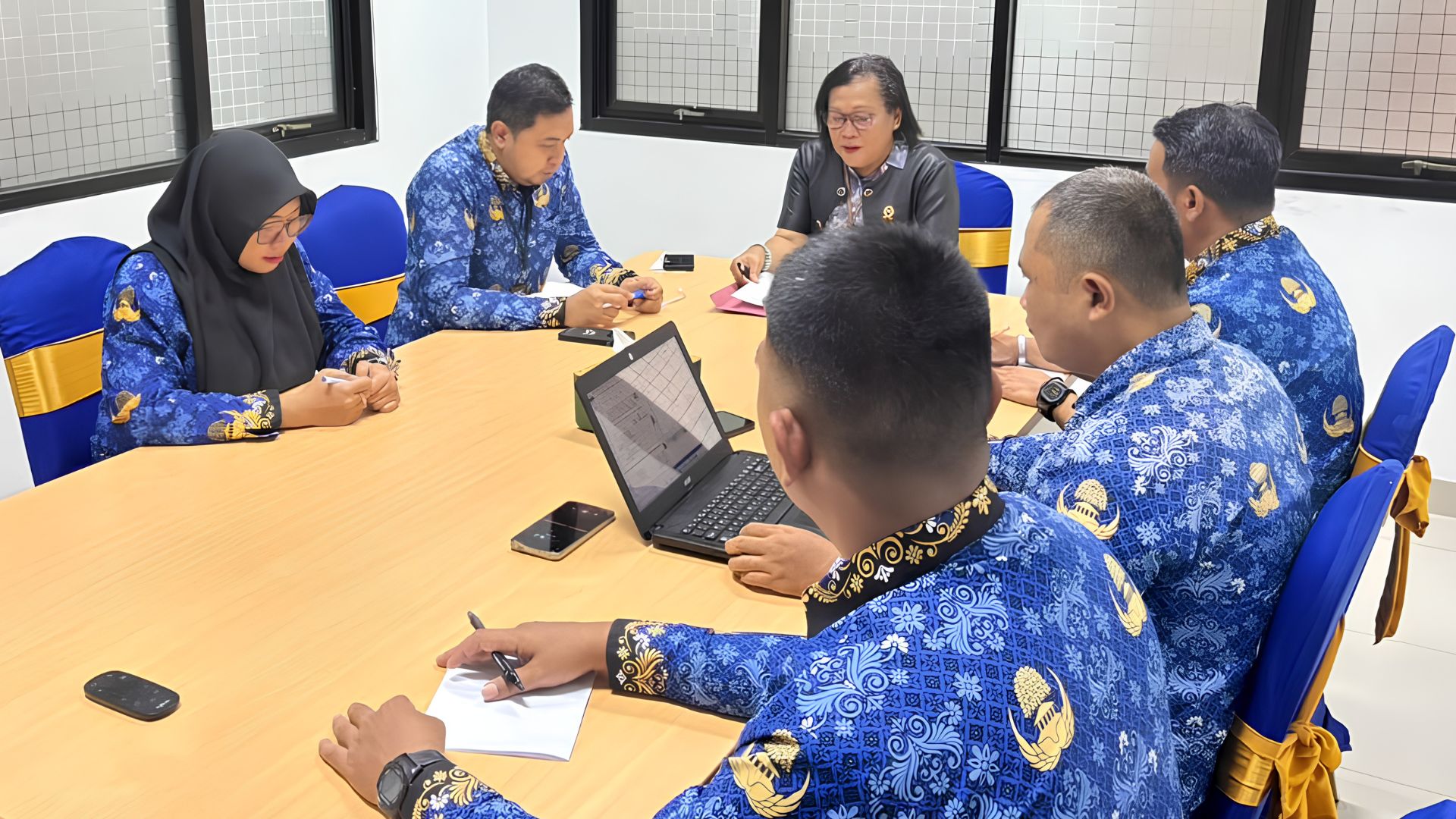 Hawasbid Rencana Program dan Anggaran PTTUN Banjarmasin Gelar Pengawasan Bidang Triwulan III