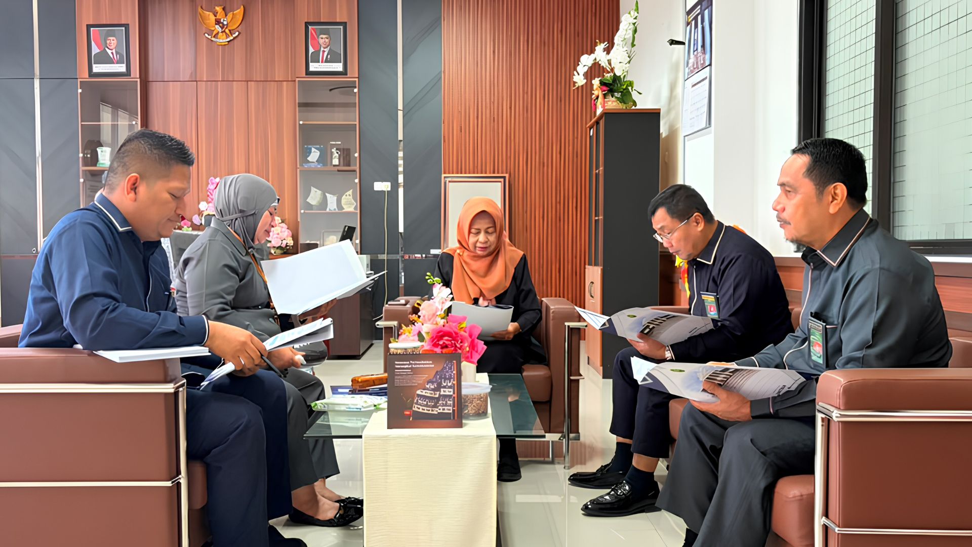 PTTUN Banjarmasin Gelar Eksaminasi dan Rapat Pleno Penetapan Hasil Wawancara Panitera Muda Perkara.