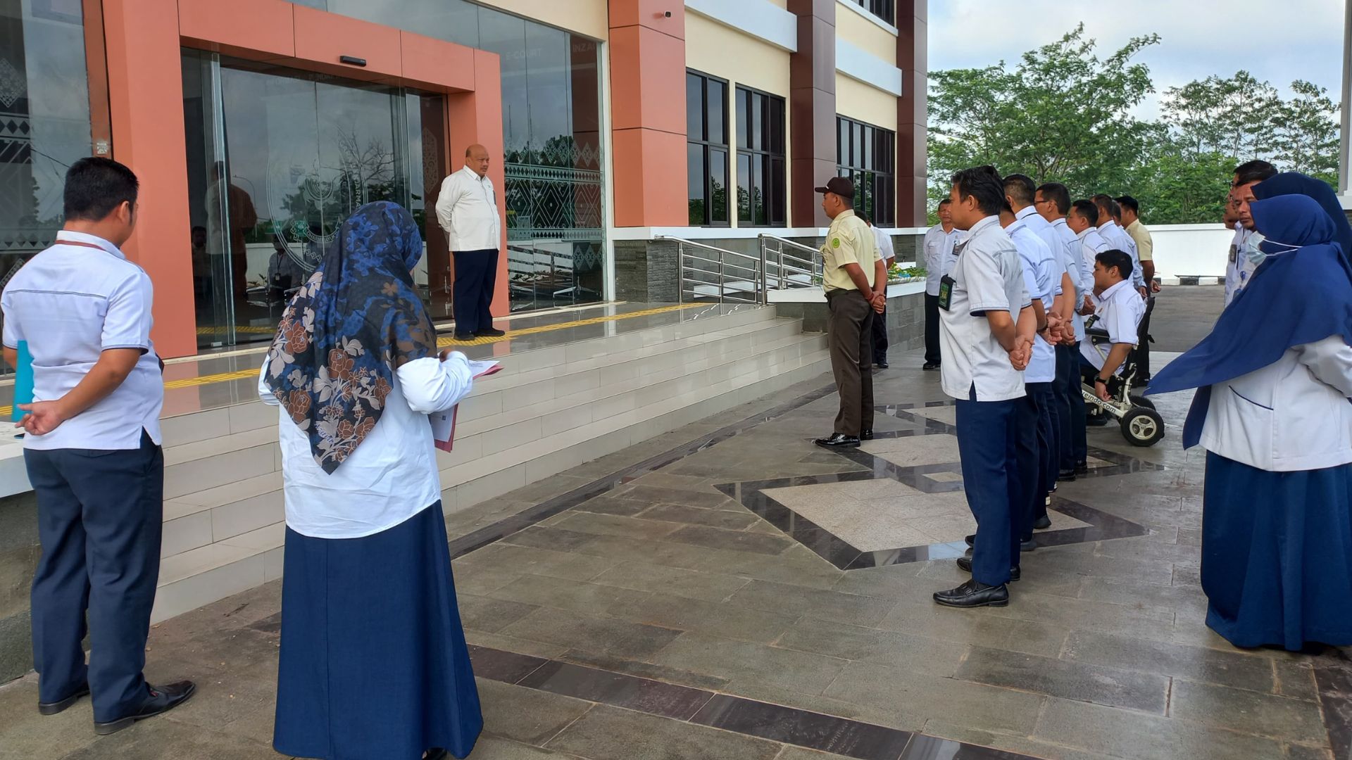 Apel Pagi Pengadilan Tinggi Tata Usaha Negara Banjarmasin.