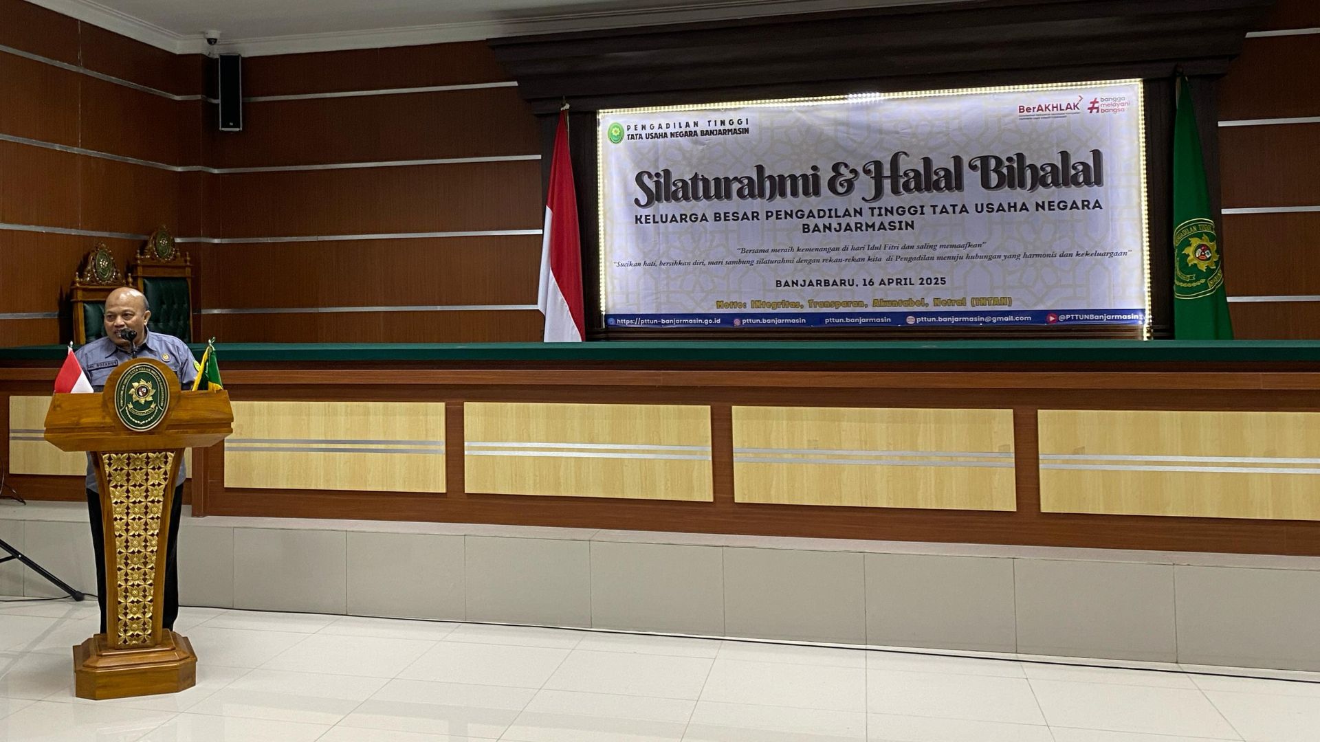 Silaturahmi dan Halal Bihalal Keluarga Besar Pengadilan Tinggi Tata Usaha Negara Banjarmasin
