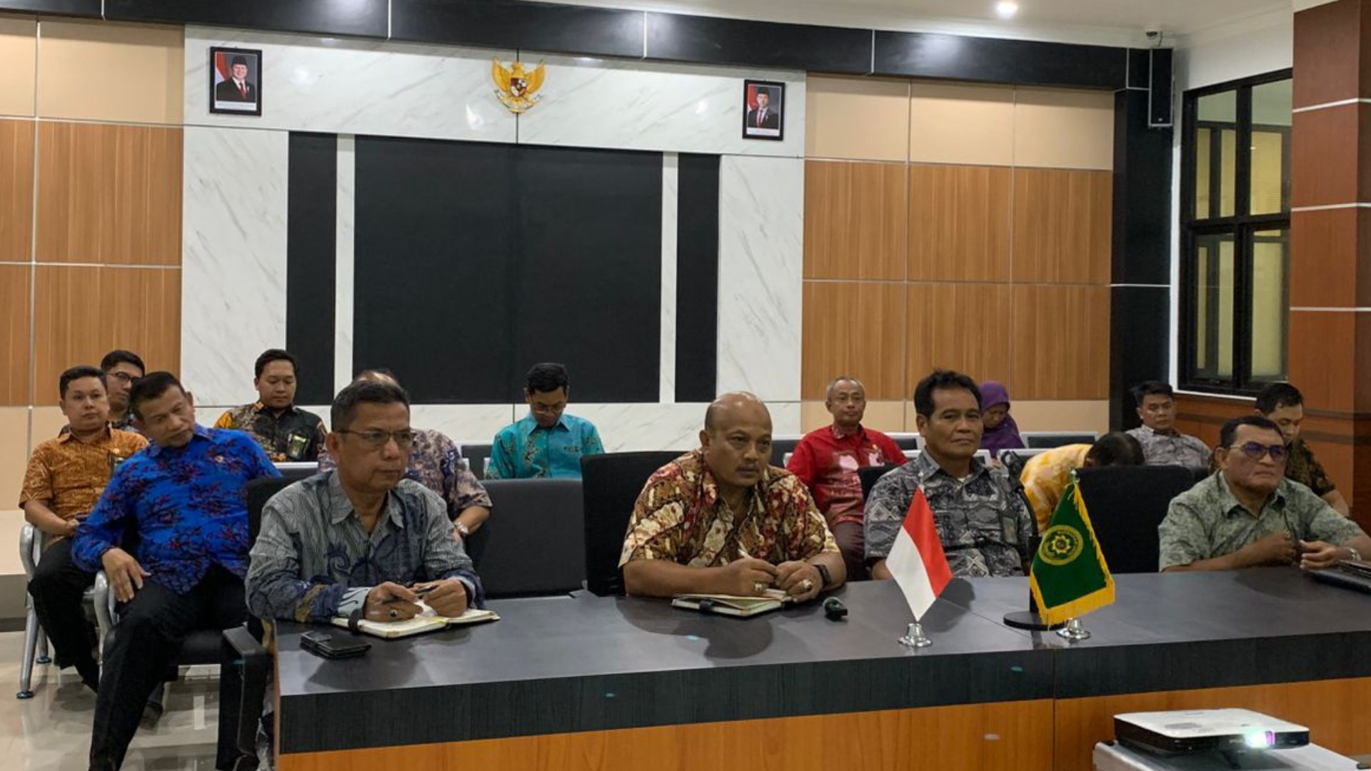Pembinaan Direktorat Jendral Badan Peradilan Militer dan Tata Usaha Negara Secara Daring