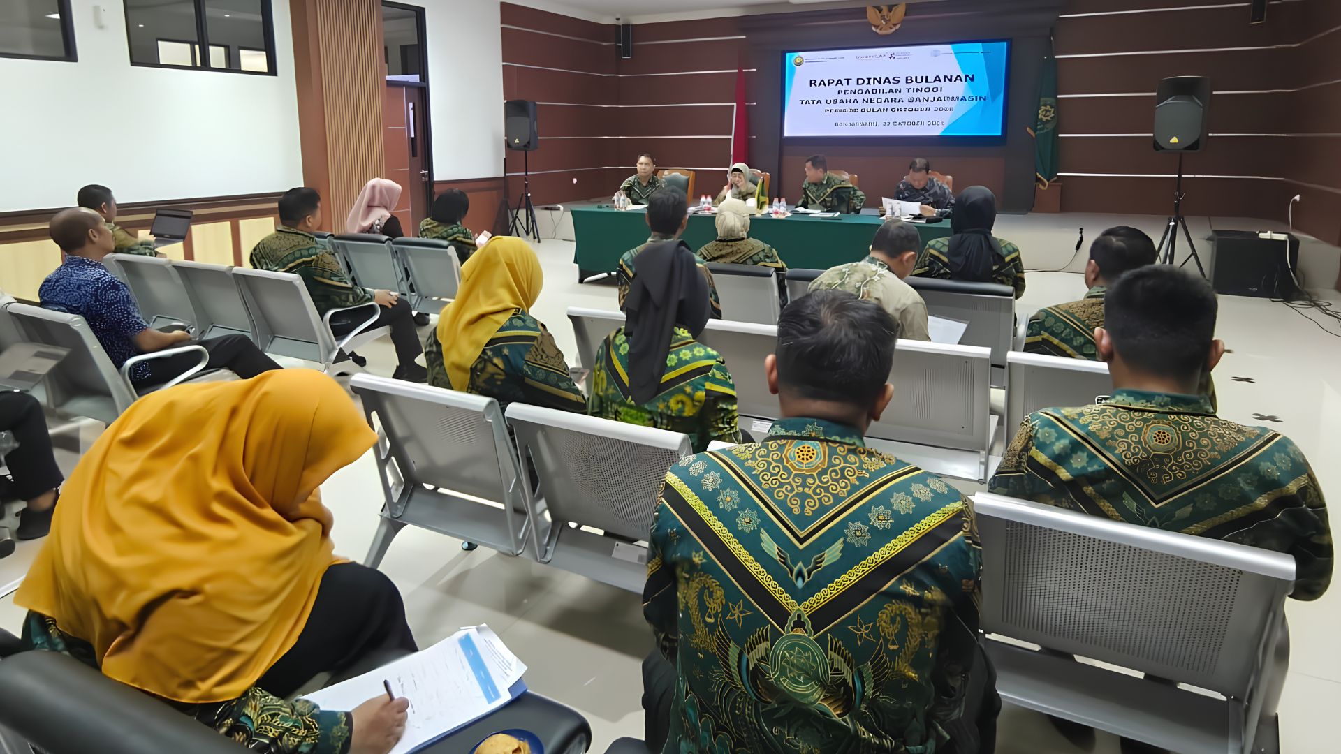 Rapat Dinas Bulanan Periode Bulan Oktober Tahun 2026