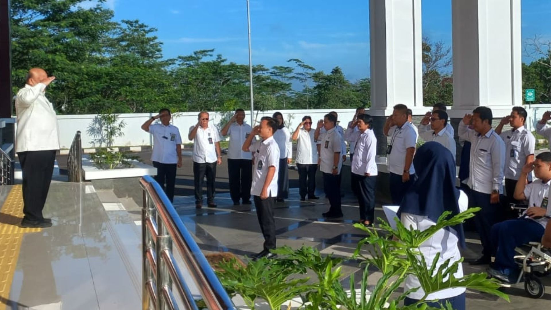 Apel Pagi Pengadilan Tinggi Tata Usaha Negara Banjarmasin.