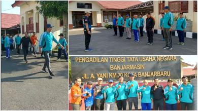 Jumat Pagi Jalan Santai Bersama PT TUN Banjarmasin