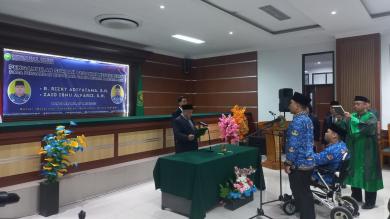 Pengambilan Sumpah Pegawai Negeri Sipil Pengadilan Tinggi Tata Usaha Negara Banjarmasin