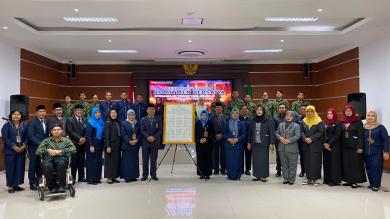 Pengadilan Tinggi Tata Usaha Negara Banjarmasin Melaksanakan Acara PENANDATANGANAN KOMITMEN BERSAMA Tahun 2026