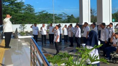 Apel Pagi Pengadilan Tinggi Tata Usaha Negara Banjarmasin.